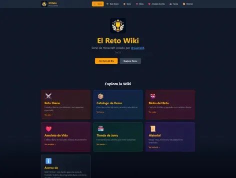El Reto Wiki (Gestión de Datos y UI compleja)