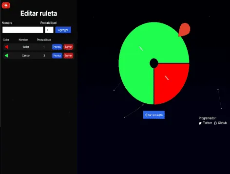 Ruleta Nextjs - TailwindCS